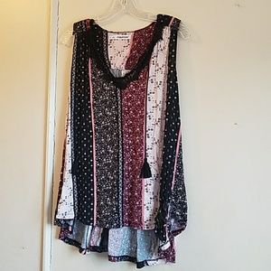 Maurices lace trim tank